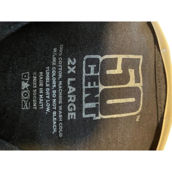 50 Cent The Final Lap Tour 2023 T-Shirt 2XL Black Concert Tee - Picture 5 of 6